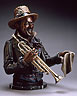 A. Matthews Trumpeter bronze
